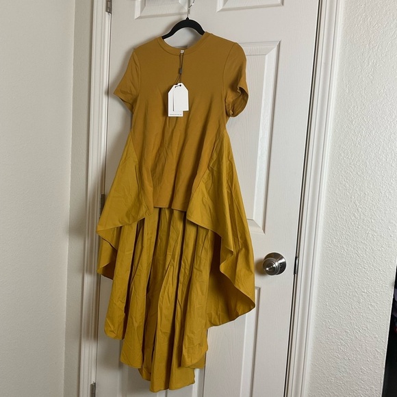 English Factory Size XSMALL top has a high-low hemline NWT - Picture 3 of 11